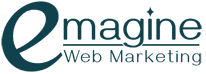 Emagine web marketing logo - teal